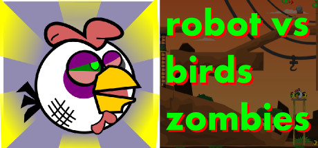 Robot vs Birds Zombies cover